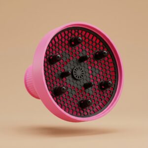 Difusor De Secador De Pelo De Silicona Plegable