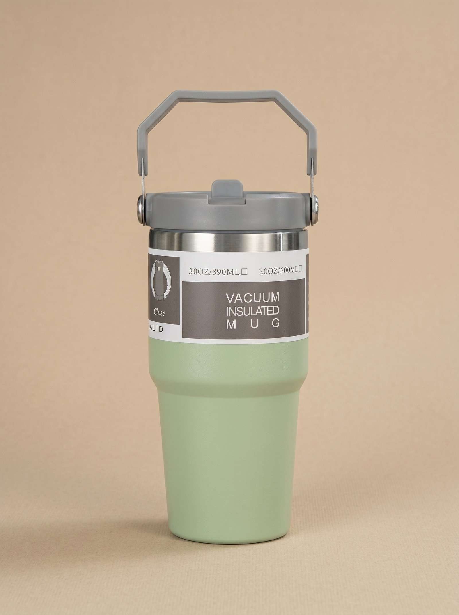 Mug Vaso Termo Mug Para Cafe Agua 600ml Inoxidable