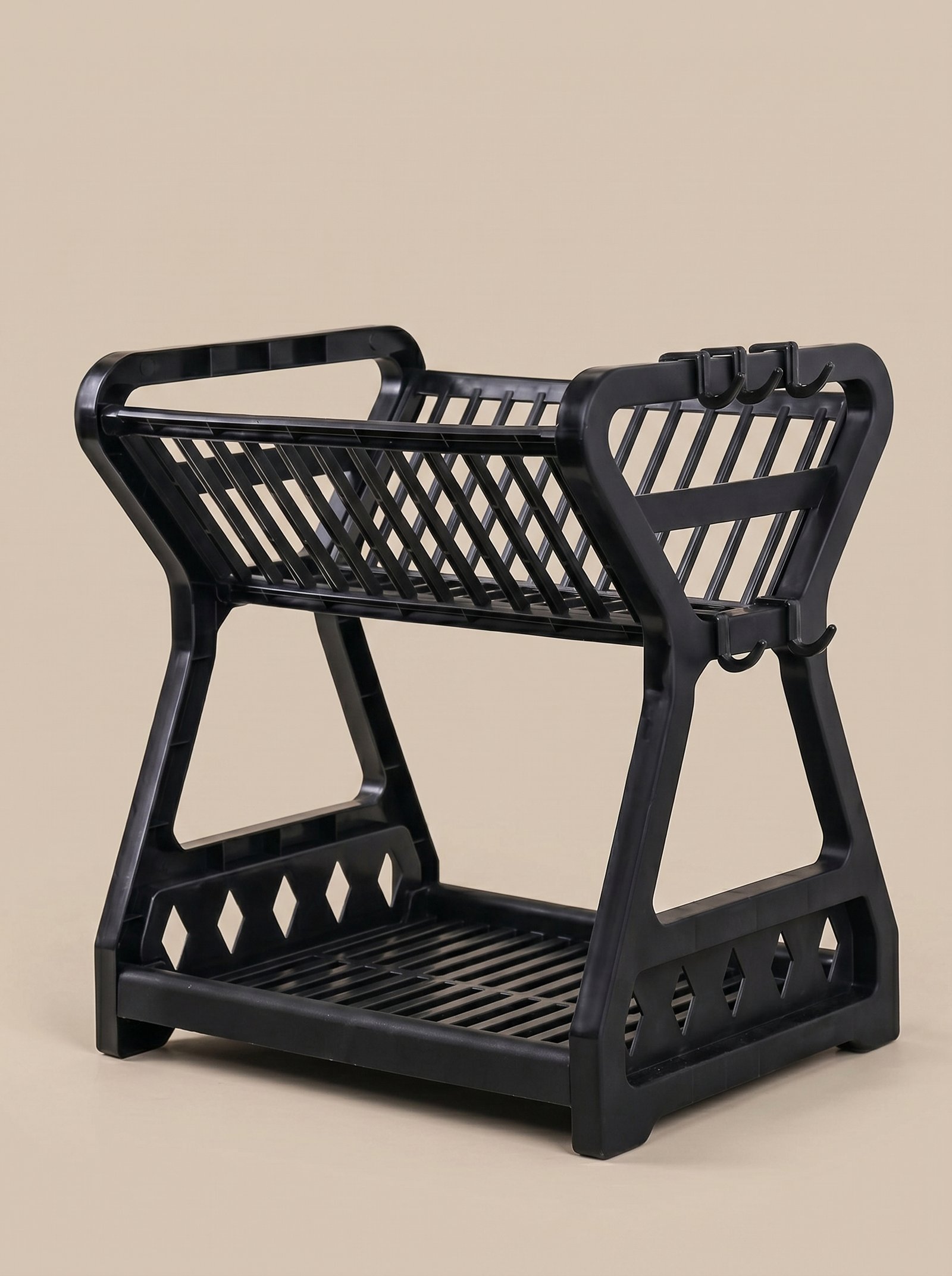Secador Escurridor De Platos 2 Niveles Plastico Escurridor