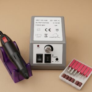 Set Torno Profesional Para Uñas Acrílicas Manicure Pedicure